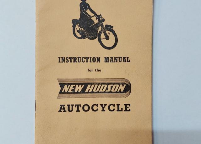 New Hudson Brochure. Instruction Manual