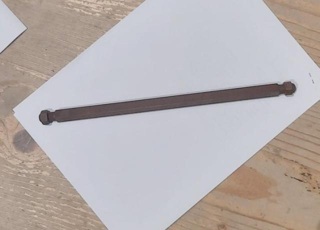 AJS/Matchless Footrest Rod/Bar 285 mm WD