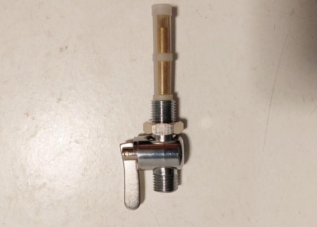 Pair Of Emgo 1/4 BSP Petrol Taps – Main & Reserve – Ethanol Resistant For Triumph BSA 83-2800/1