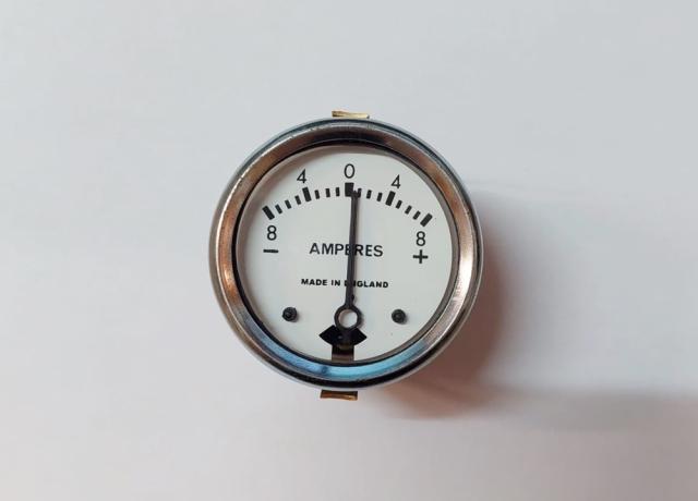 Lucas Amperemeter/Ammeter Nachbau 6V 1 3/4"