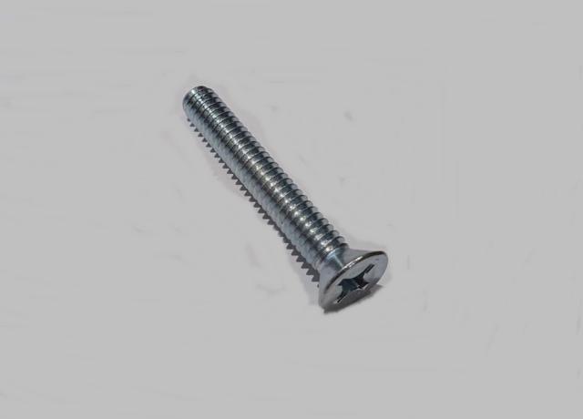 Screw. counter sunk head 1/4" UNC. 1 1/2" UH