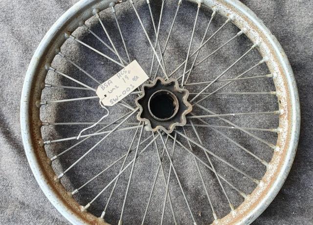 BSA A65 WM2 19" Wheel used