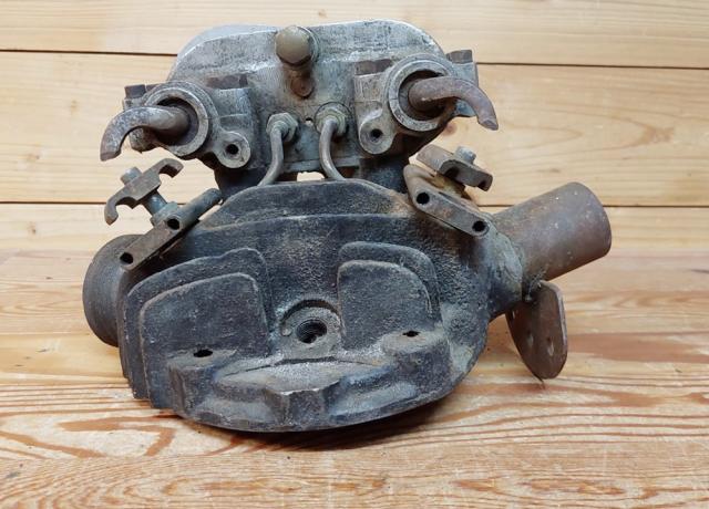 J.A.P. 500 Speedway Cylinder Head with Rockerbox and Valves. used