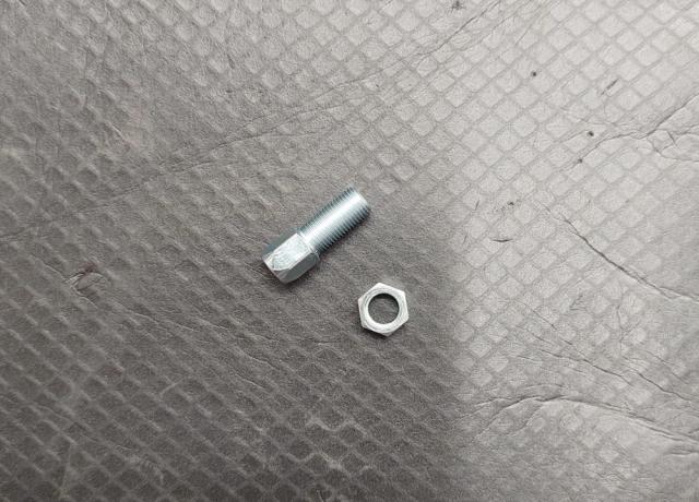 Amal TT Cable Adjuster and Nut for Mixing Chamber Top