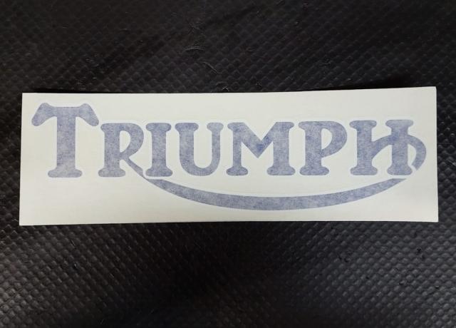 Triumph Tank Vinyl Transfer / Sticker 1955
