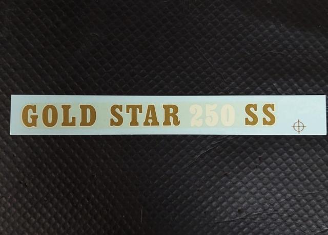 BSA Gold Star 250 SS Panel Transfer 1971