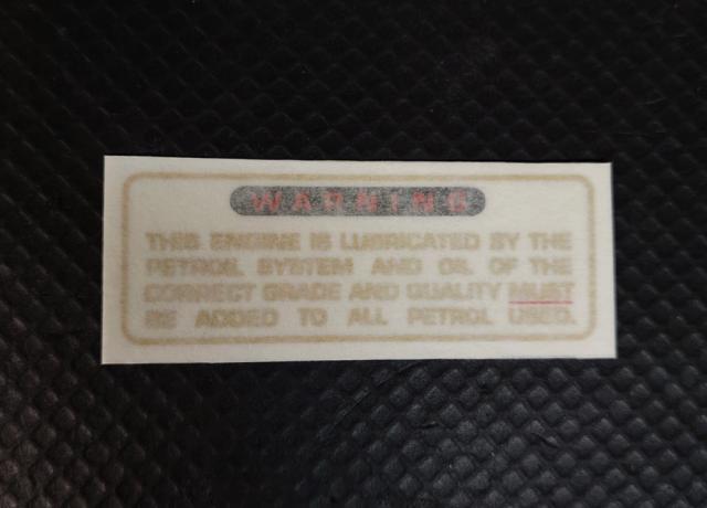 BSA Tank Vinyl Transfer / Sticker 