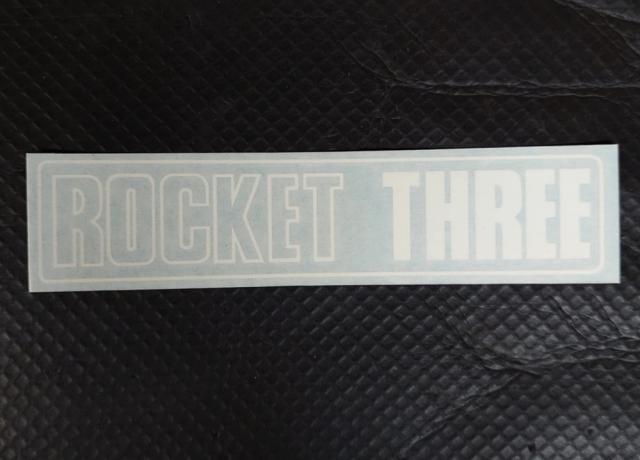 BSA Rocket Three Side Cover Vinyl Transfer / Sticker 1971/72