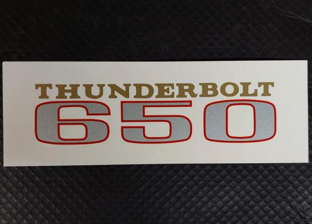 BSA Thunderbolt 650 Panel Transfer 1969