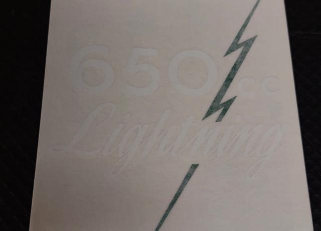 BSA Lightning 650 Export Side Cover Vinyl Transfer / Sticker 