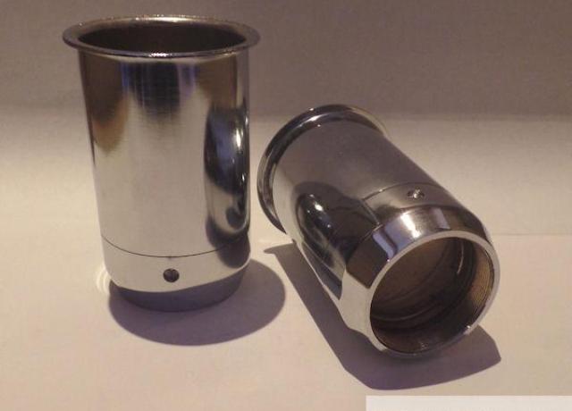 Triumph Fork Seal Holder Stainless Steel / Pair