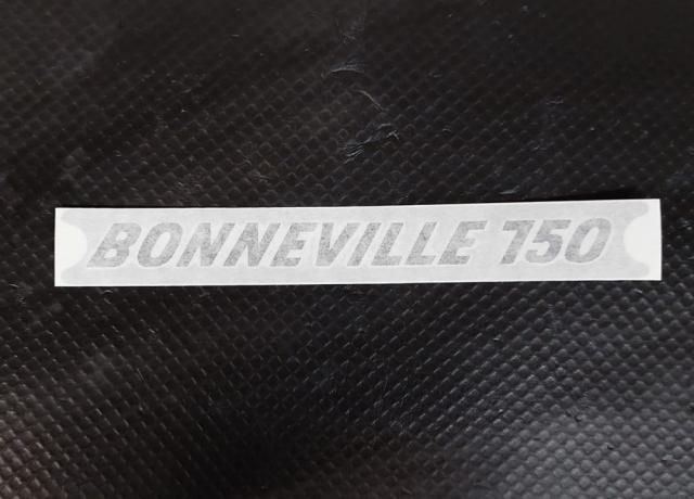 Triumph Bonneville 750 Vinyl Transfer / Sticker for Side Cover 1970