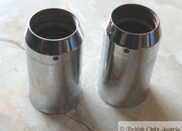 Triumph Fork Seal Holder Stainless Steel / Pair