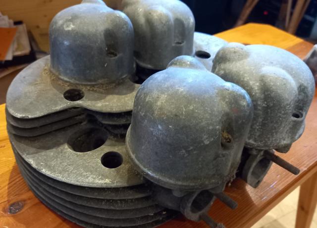 Matchless Cylinder Heads Pair used 