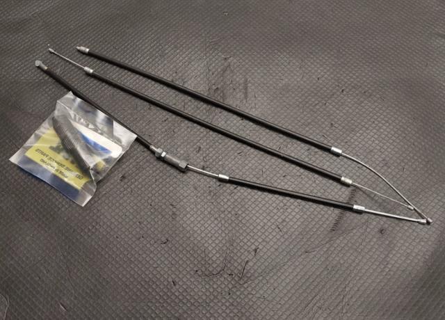 Triumph T150V MKI UK Air Cable Set with Junction Box