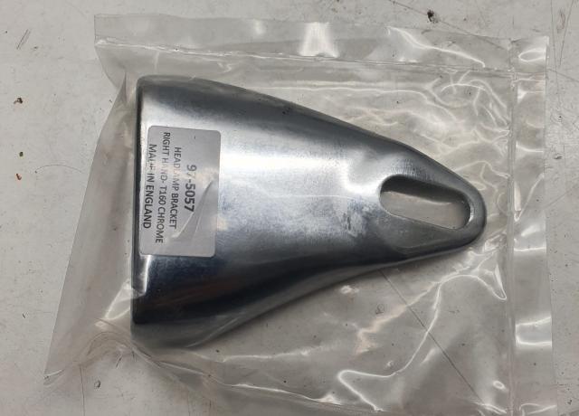 Triumph Headlamp Bracket Right hand T160 chrome