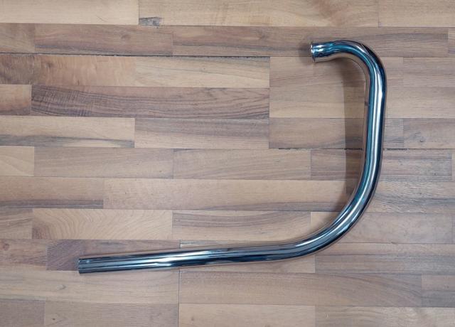 Norton 50 pre Featherbed Exhaust Pipe 1 5/8" 1953- chromed - scratched