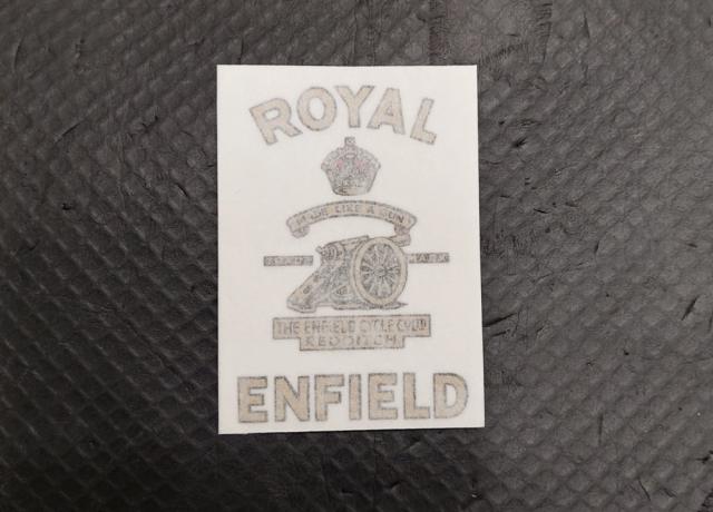Royal Enfield Tank Top / Toolbox Sticker 1955 on