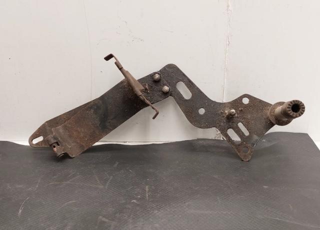 Norton Engine Plate with Battery Holder used