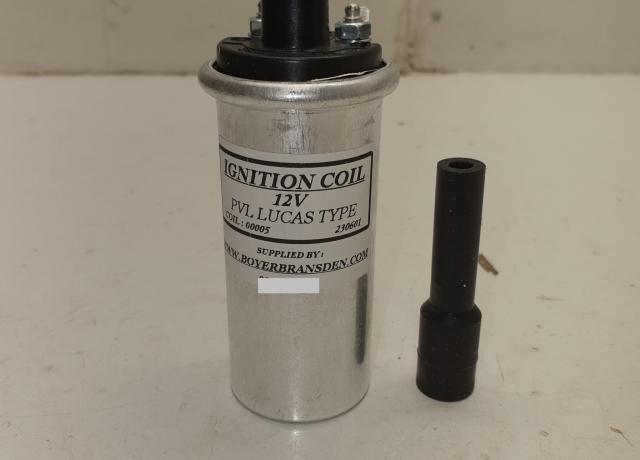 Single Ignition Coil 12V    PVL Lucas Type