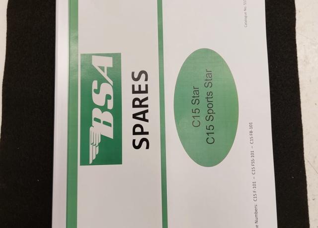 BSA C15 -  Parts Book 1964-67