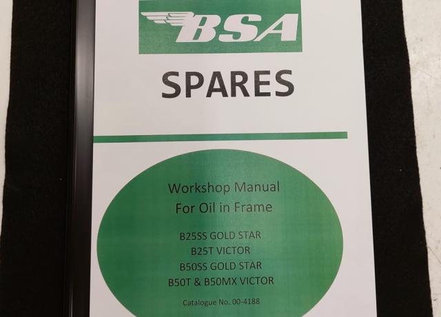 BSA B25/B50 Workshop Manual 1971