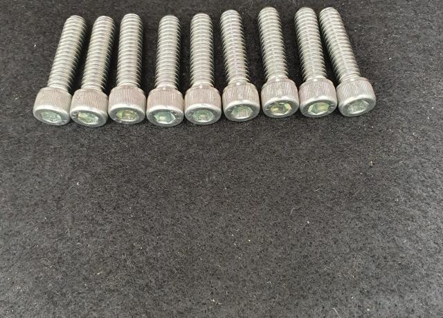 BSA Goldstar Timingcover Screw Set. 