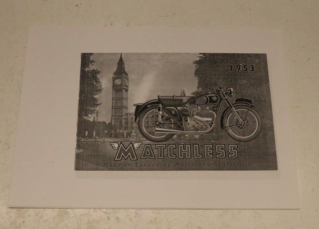 Matchless Prospect 1. 1953