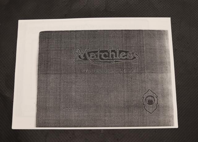 Matchless Model.H Catalogue 1921 copy