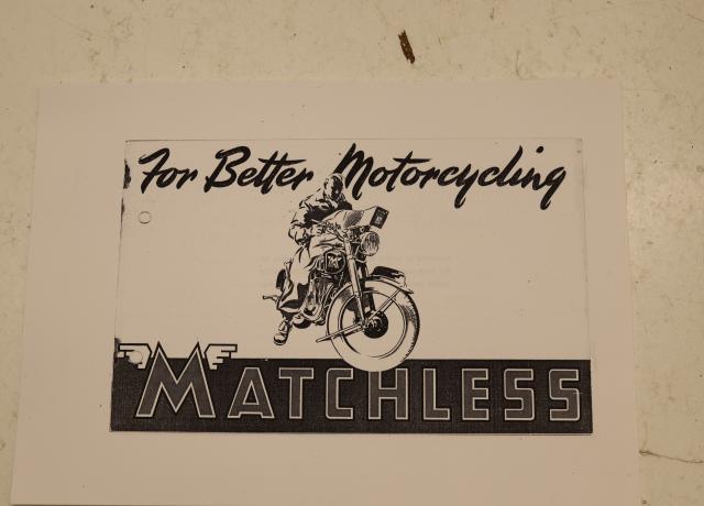 Matchless Catalogue 1948 copy