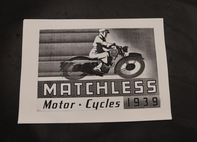Matchless Motor Cycles Catalogue 1939