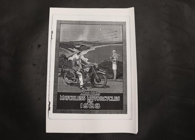 Matchless Motorcycles Catalogue for 1928 copy
