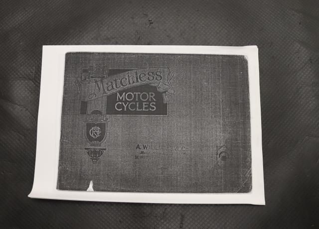 Matchless Motorcycles Catalogue 1915 copy