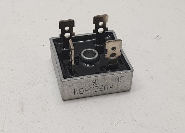 Rectifier Solid State, Lucas replacement. Positive Earth