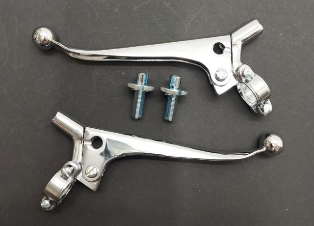 Triumph TT Brake and Clutch Lever with Ball End. Pair