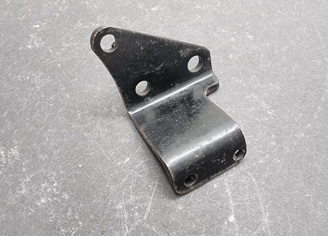 Triumph T160 Late Engine Plate Front  LHS 