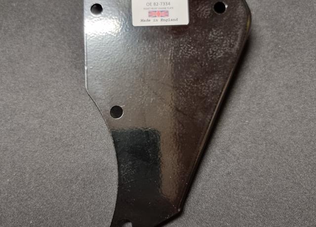 Triumph Front Engine Plate Right