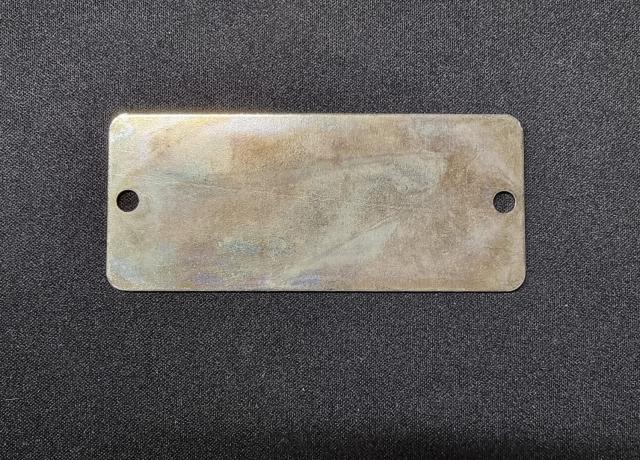 Triumph Back Plate Oil Cooler Reflect.