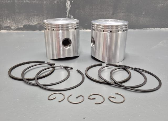 Brough Superior SS80. Matchless Mod. X. AJS Mod. 2 Pistons 990 cc SV/Pai