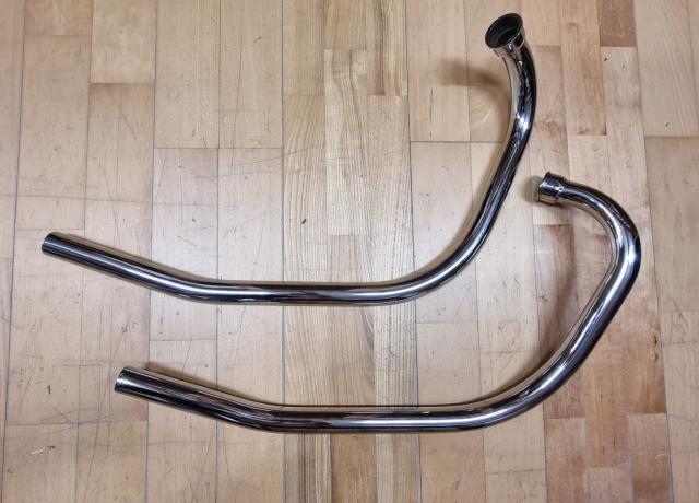Norton Commando 750cc 850cc Exhaust Pipe Pair 