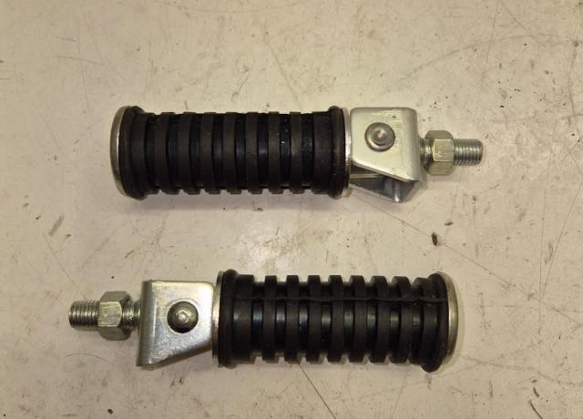 Trials Footrest Pair. Rear Folding Footrests