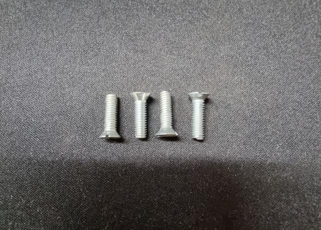 Triumph T20 Petrol Tank Badge Screw Set of 4