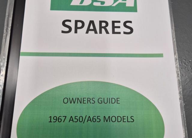 BSA A50 / A65 Instruction Manual