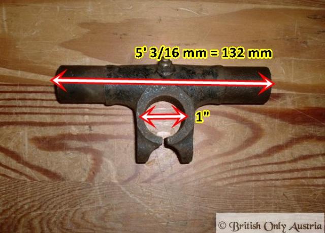 Gabelbrücke, gebraucht