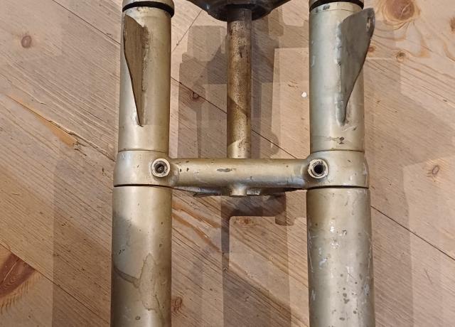 AJS/Matchless G3L Fork crown. Head Stem. Handlebar Lug used