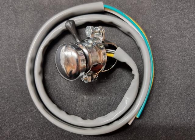 Dip Switch / Horn Switch Clamp on, Grey Sheath