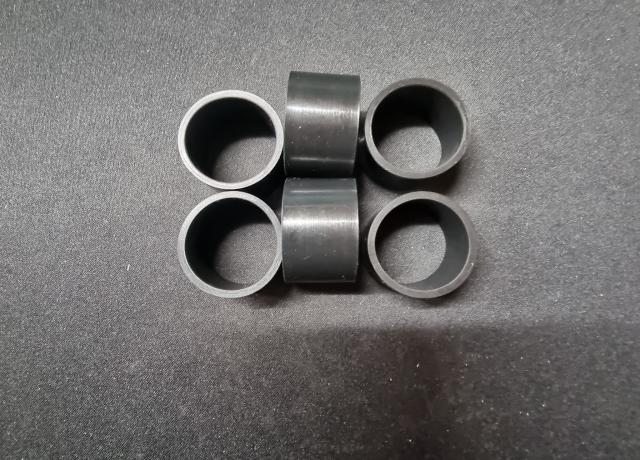 AJS. Matchless. Rubber Buffer Set for Inner Fork. 1 1/4". Set of 6.