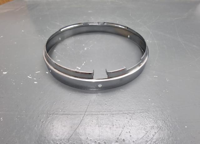 Lucas Replica Inner Headlamp Rim 7" chromed. 
