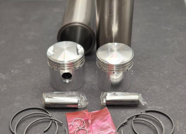 Triumph Cylinder liner with Low Compression Pistons T100. TR5. 5T