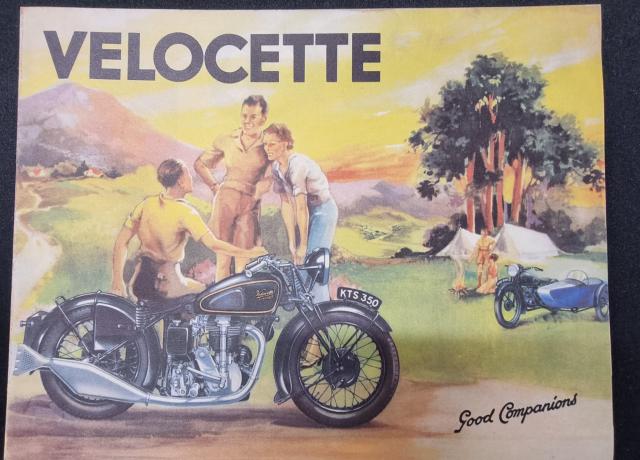 Velocette Sales Brochure